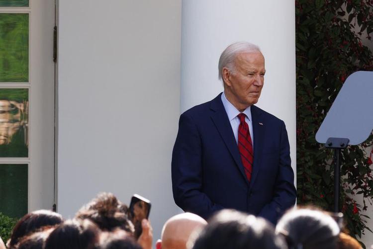 U.S. President Joe Biden is pictured at the White House in Washington, D.C., the United States, on May 13, 2024. (Photo by Aaron Schwartz/Xinhua)